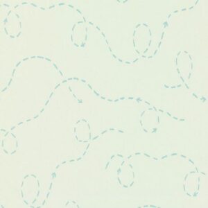 Buzzed Off Wallcovering Aqua