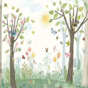 Busy Buzzy Wall Mural